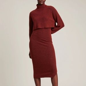 AllSaints Margot dress and sweater set